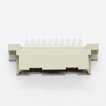 DIN41612 1/3Q Plugue vertical de ajuste por pressão