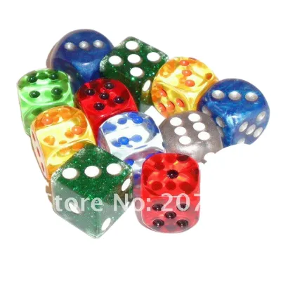 Wholesale Customized Casino Crystal Mahjong Dice
