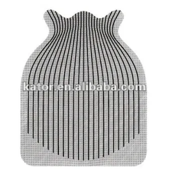 black strip foldable plastic flower pot