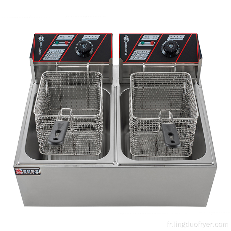 Table Top 8L Dual Electric Deef Fryer