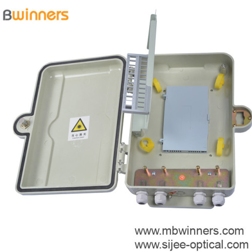 Caja de distribución de cable óptico de 24 núcleos Smc Caja de divisor de fibra óptica