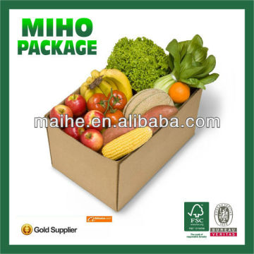 vegetable strong packing box/flexo printing vegetable packing box/recycling vegetable packing box