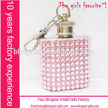 wholesale bling whisky stainless steel vacuum flask