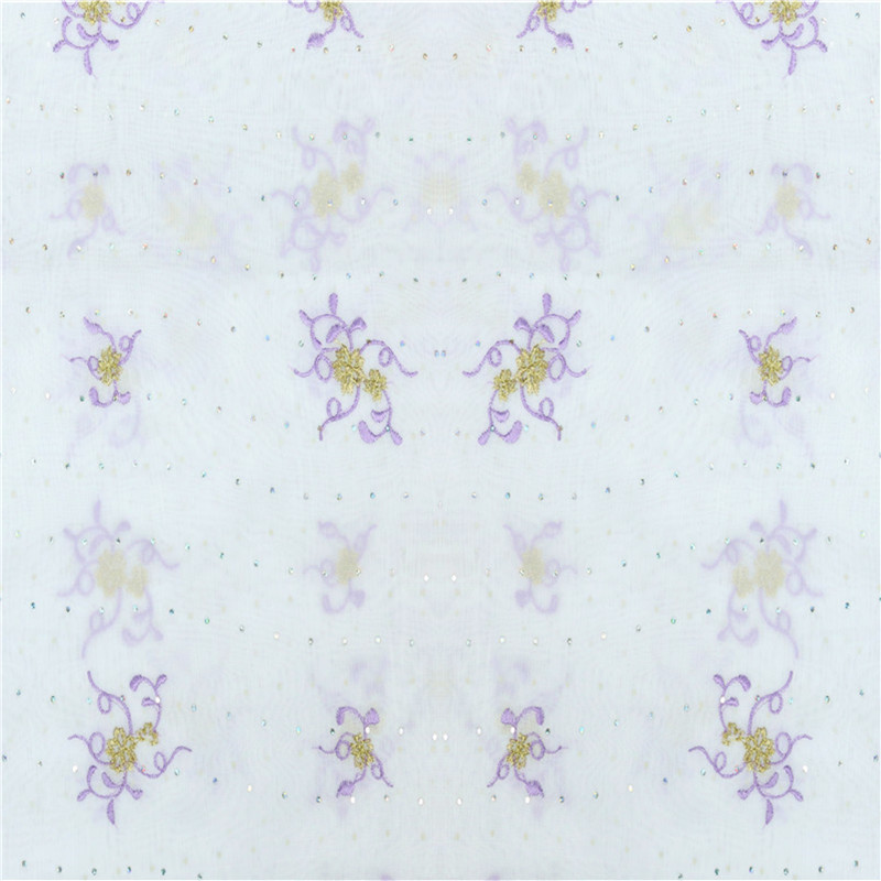 White Chiffon Skirts Fabric