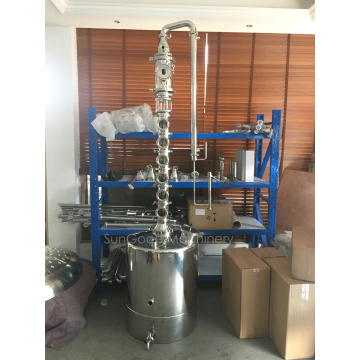 200 l Elektro Edelstahl Mondschein Reflux Stills