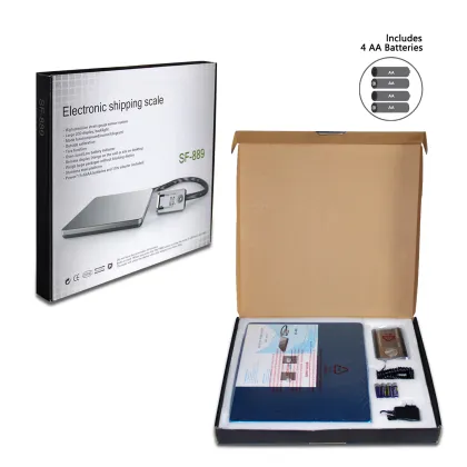 sf889 440lbs LCD Postal platform digital scale floor bench 200kg Weigh scale