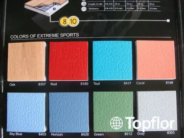 PVC Sports Flooring/Indoor Basketball Court Price