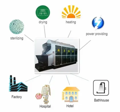 wood chip high pressure boiler