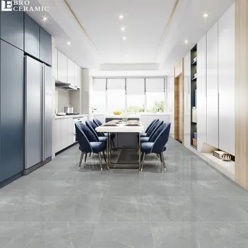 Newest Grey Marble Finish Matt Ceramic Shower Floor Tiles - 66LVA76P