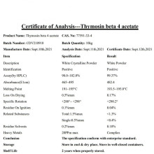 Thymosin Beta 4 UK Injection Grade 500tb Thymosin Beta 4 UK Warehouse Supplier