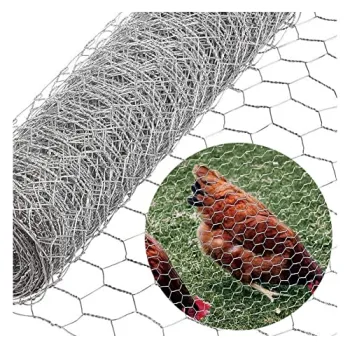 8 Foot Tall Galvanized PVC Coated Hexagonal Wire Mesh Chicken Coop Fence from China