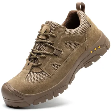 Men Breathable Penetration Resistance Steel Toe Safety Shoes