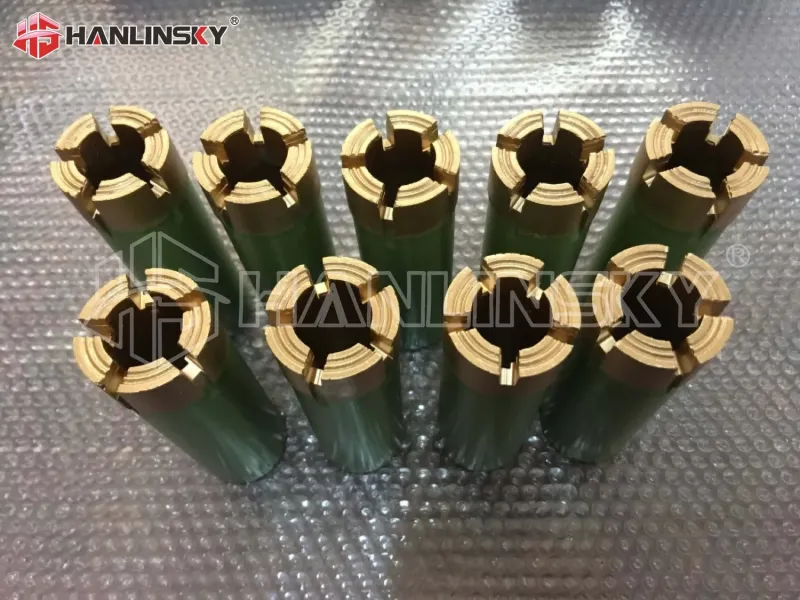 High Quality Aq Bq Nq Hq Pq T Tt T2 T6 Nq3 Pq3 Hq3 Nmlc Impregnated Rock Drilling Diamond Core Drill Bits
