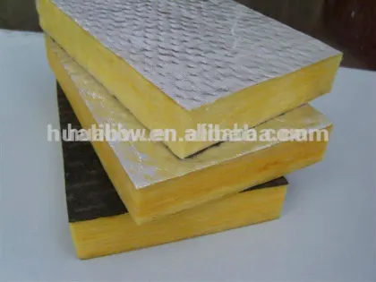 JIS glass wool board with glass wool cloth
