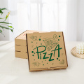 Eco Kraft Pizza Box Aluminum Foil Lined Heat & Grease Resistant