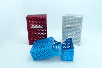 Hollow out Aluminum Cigarette Case Hc003