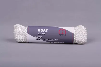 Parachute braided nylon rope