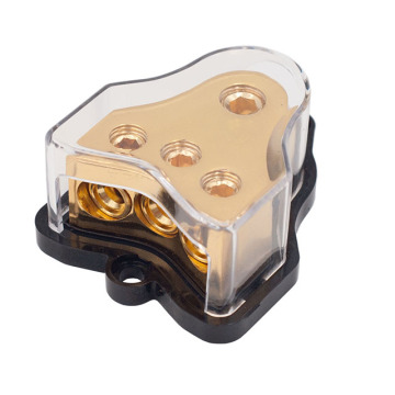 High-Quality 0 Gauge Cable Electrical Auto Power Distribution Block for Car Audio Video Ground"

This title captures the key elements of your phrase, focusing on the high-quality aspect and the application to automotive audio, video, and power distributio