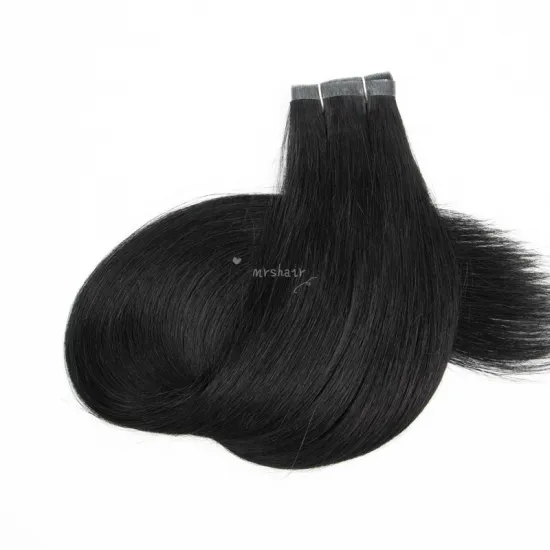 Remy Hair Extensions Straight 18Inch Remy Cuticle Aligned Virgin Tape Extensions Double Drawn Skin Weft Seamless Hair Extension