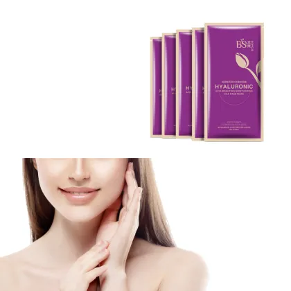 Replenishment Whitening facial mask accept OEM Whitening cosmetics HA silk face mask