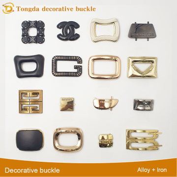 Zarif Metal Ayakkabı Klipsleri - Trendy Dekoratif Bağlantı Elemanları