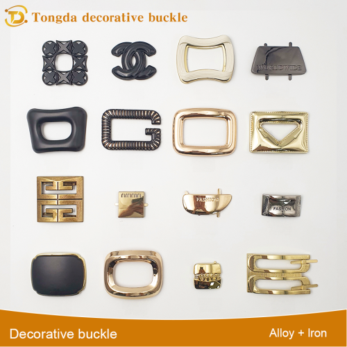 Zarif Metal Ayakkabı Klipsleri - Trendy Dekoratif Bağlantı Elemanları