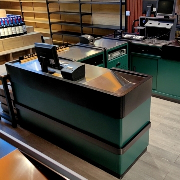 Multifunctional Cashier Counter for Supermarket