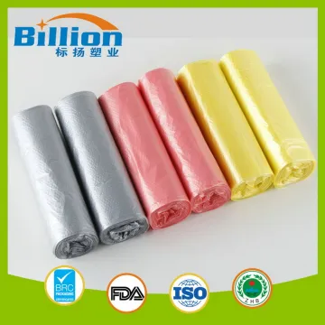 Durable Trash Plastic Packing Garbage Flat Barrier Rubbish Bag Polythene Film Sacks
