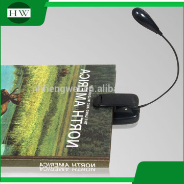 plastic portable battery charge target adjustable foldable collapsible folding led clamp clip work reading book light lamp