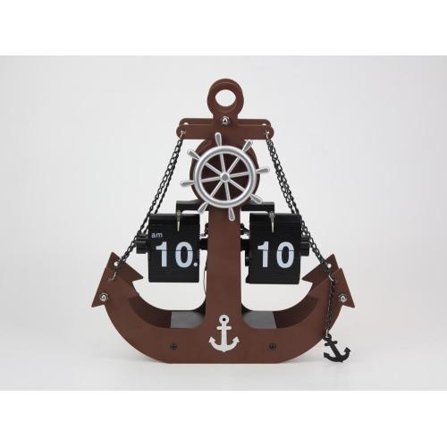 Fascinating Anchor-shape Flip Clock