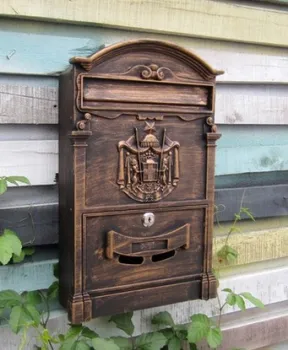 cast aluminium mailbox