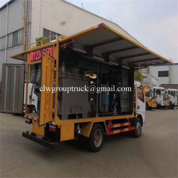 Dongfeng 2-4cbm 4X2 Vacuum Sewage Suction Truck