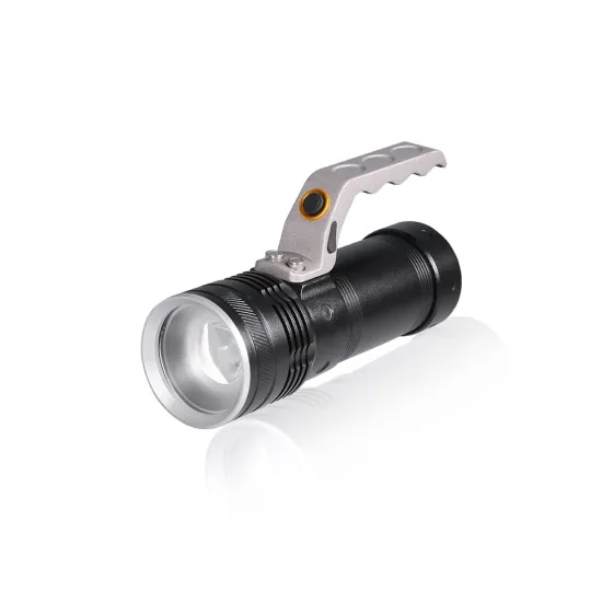 Hot Selling 1000LM Rechargeable LED Handheld Searchlight with Waterproof and Aluminum Design