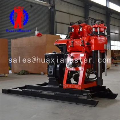 HZ-130YY It is more convenient to move before and after hydraulic drilling rig with 100m core