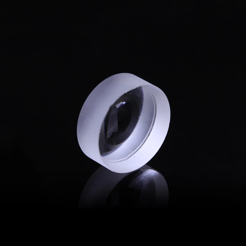 Symmetrical Biconvex Lens, Custom Made Coating Spherical Double Convex Lens