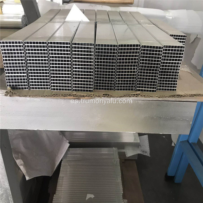 Tubo extruido de aluminio multipuerto para disipador de calor