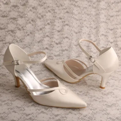 Mother of The Bride Cream Shoes Wedding