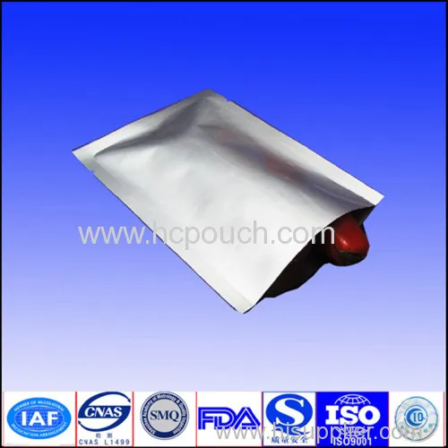 Aluminum Foil 3 Sides Seal Silver Bag 