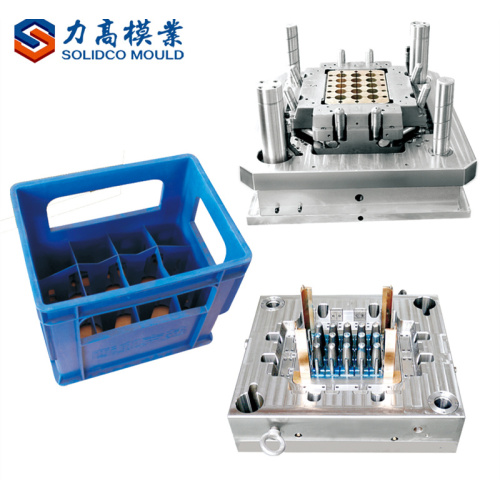 Plastic good quality injection agriculture crates mold maker