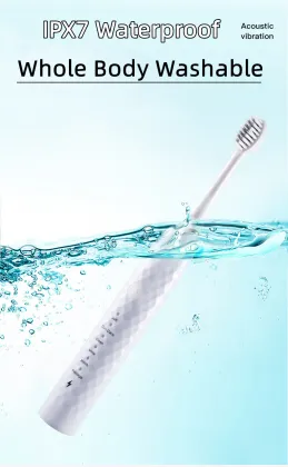Ultimate Portable Teeth Whitening and Cleaning Kit: Ultrasonic Waterpik with Toothbrush for Dental Calculus Removal