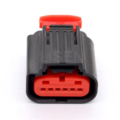 Female 6 Pin TE Connectivity AMP Mass Air Flow Sensor Connector for GM DBW