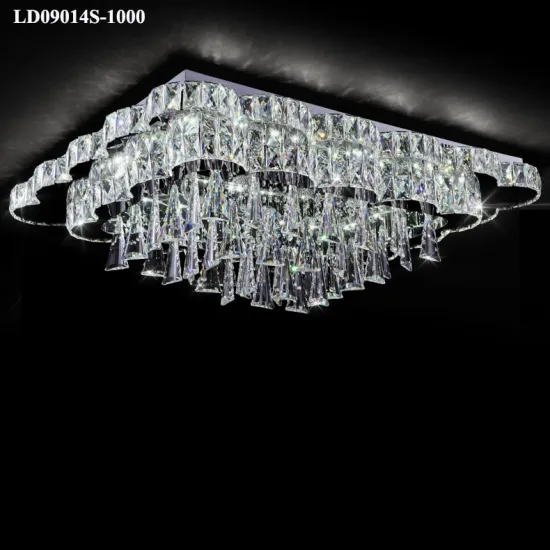 luxury big chandelier led crystal decorative lighting