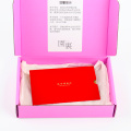 Printed Pink Corrugated Shipping Mailer Boxes