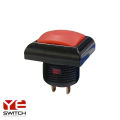 LED plastic 12mm push button switch