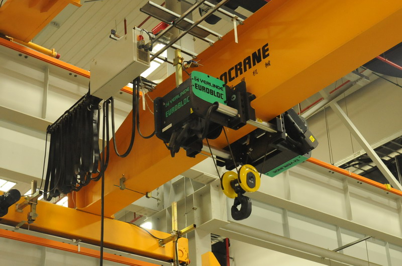 wireless remote control overhead crane 20t