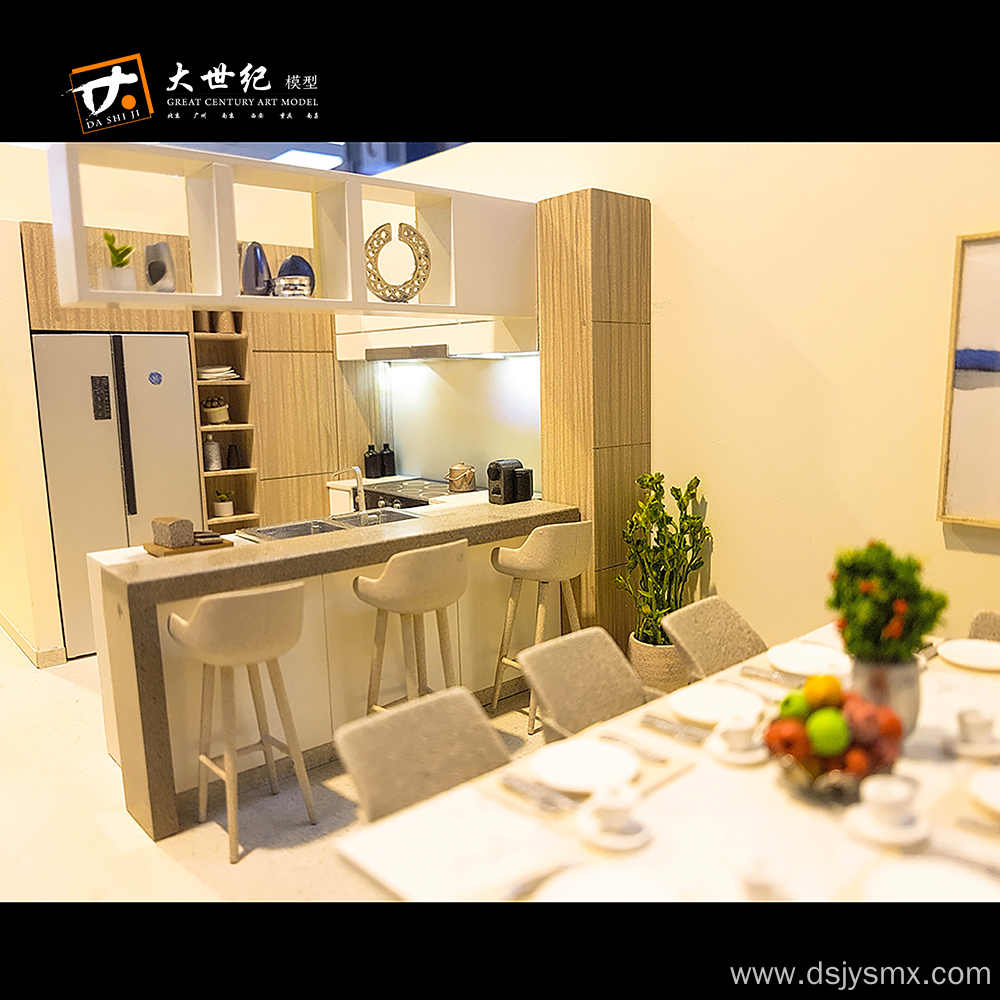 Amazing apartment model for real estate promotion