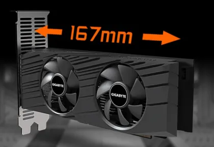 Buy GIGABYTE GeForce GTX 1650 4GB GDDR6 PCI Express 3.0 x16 Low Profile Ready Video Card GV-N1656OC-4GL Online