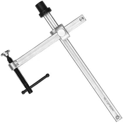 Secure Usage F Clamp: Fortified Tail with Trip Clasps and Steel Construction