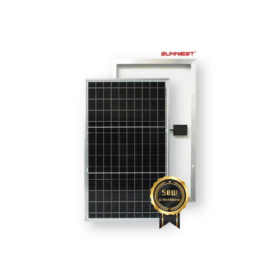 50W 17.5V Monocrystalline Solar Panel Charger for Golf Carts, RVs, Caravans & Boats