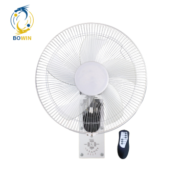 16\" & 18\" Wall Mounted Oscillating Fan with Remote - Plastic Blade 3 Speed Options